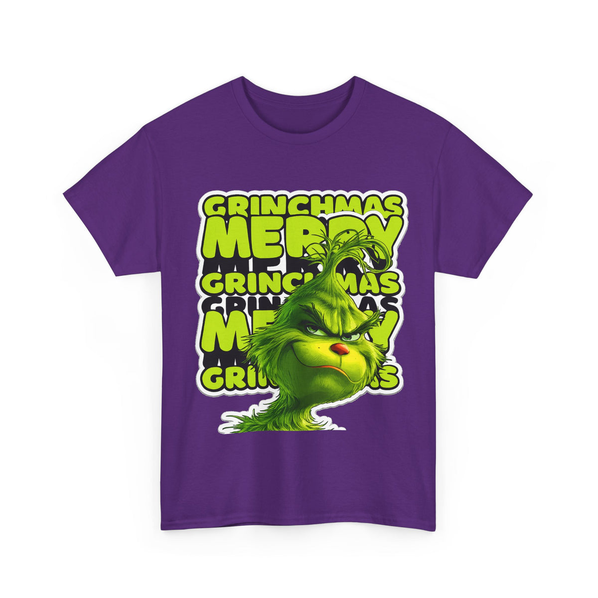 Grinchmas Merry Grinch Christmas Cotton T-Shirt / Tee