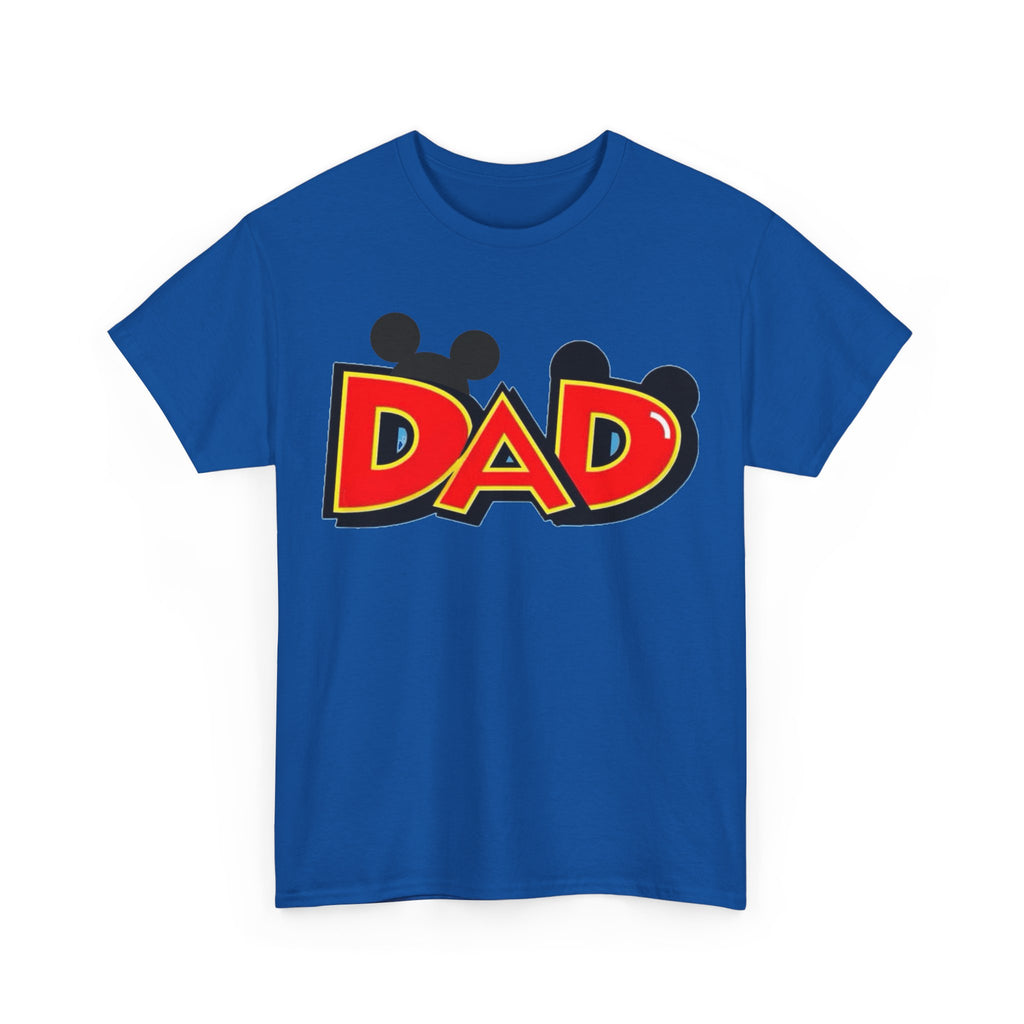 Disney Dad Mickey Ears T-Shirt – Retro Cartoon Dad Tee, Perfect Father’s Day Gift