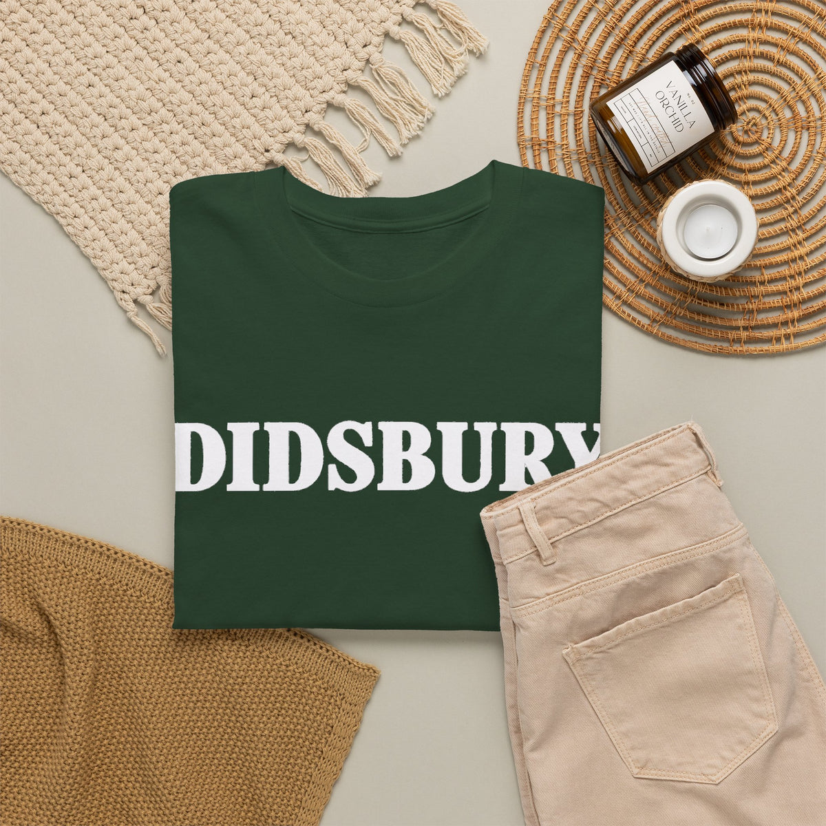 Didsbury Classic Logo Cotton T-Shirt / Tee