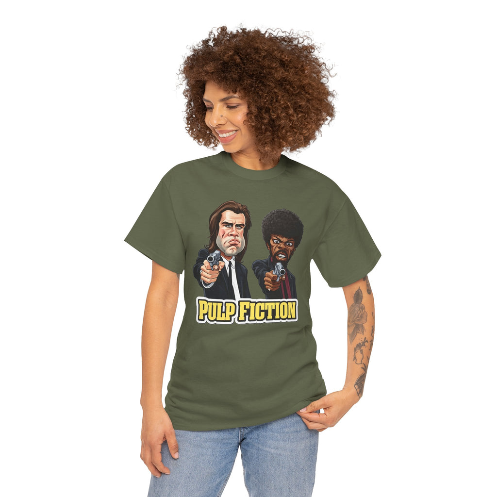 Pulp Fiction Graphic Tee - Retro Movie Poster T-Shirt