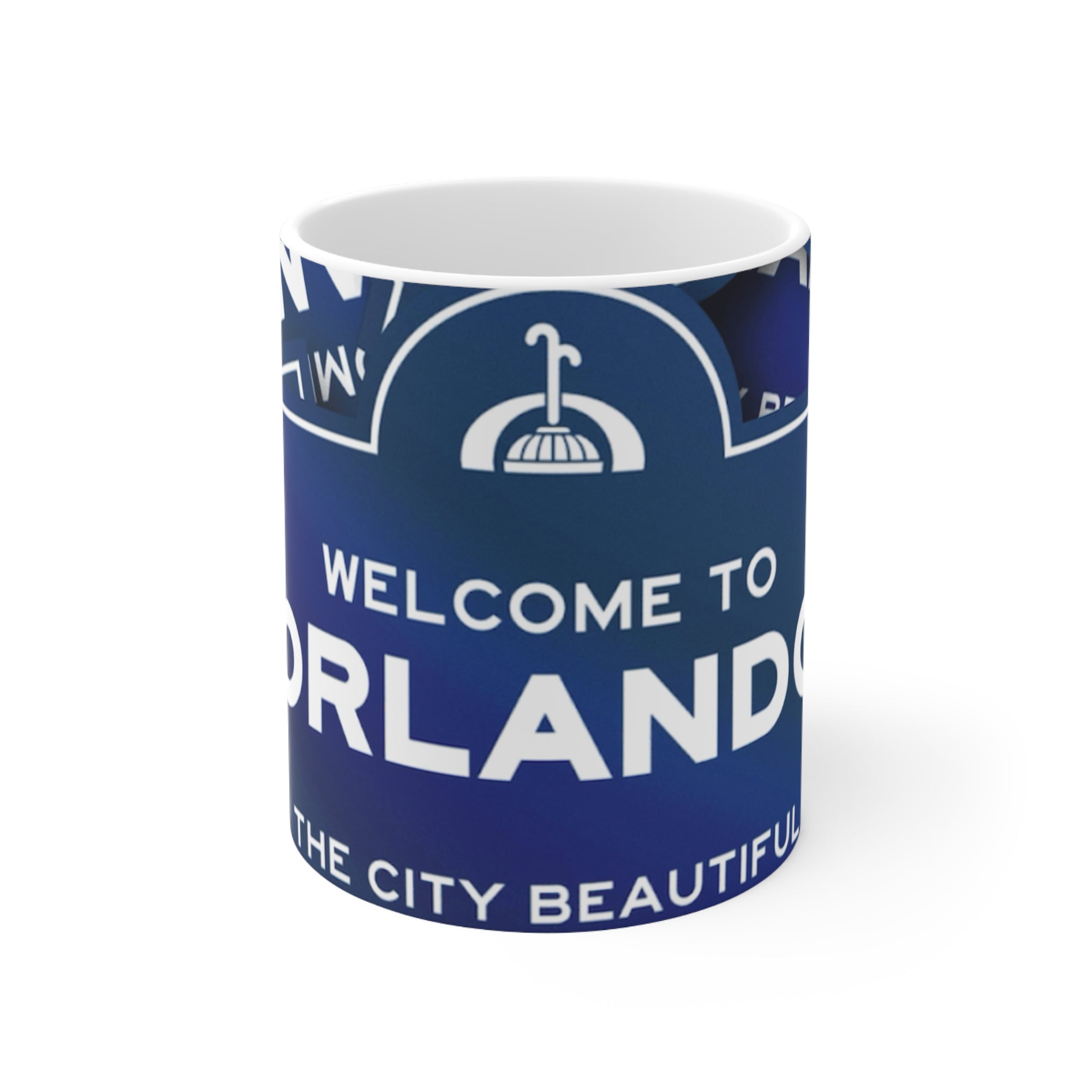 Orlando "Welcome to Orlando" Ceramic Coffee Mug – City Beautiful Souvenir (11oz & 15oz)