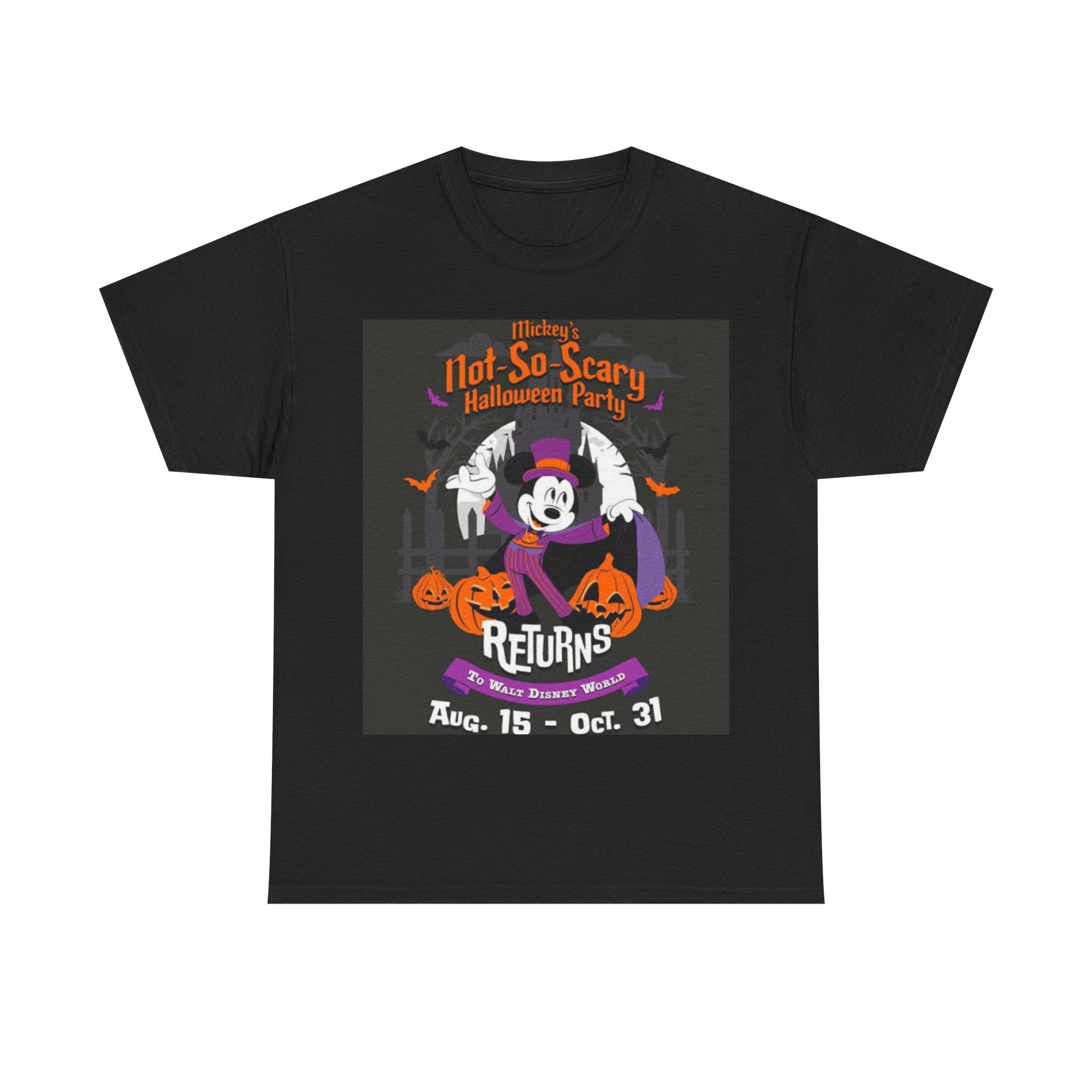 Not-So-Scary Halloween Party Tee — "Returns" Vintage Mickey Halloween Shirt