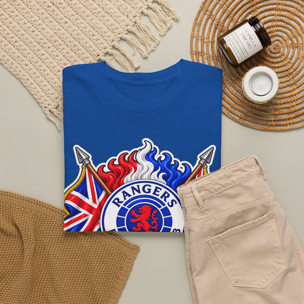 Rangers Football Club Tee — "We Are The People" Crest Cotton T-Shirt