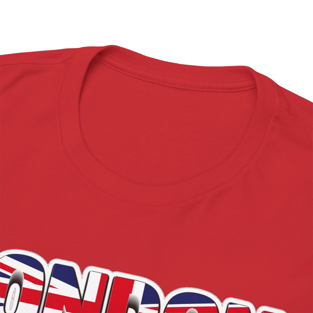 London Union Jack Graphic Tee — Bold UK Travel T-Shirt