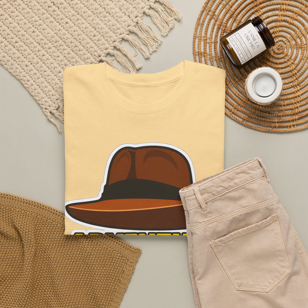 Adventure Has a Name Indiana Jones Graphic Cotton T-Shirt