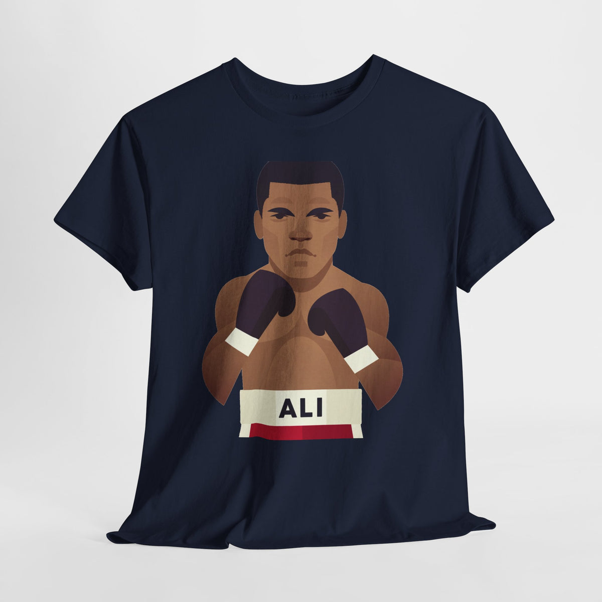 Muhammad Ali Boxing Champion Cotton T-Shirt