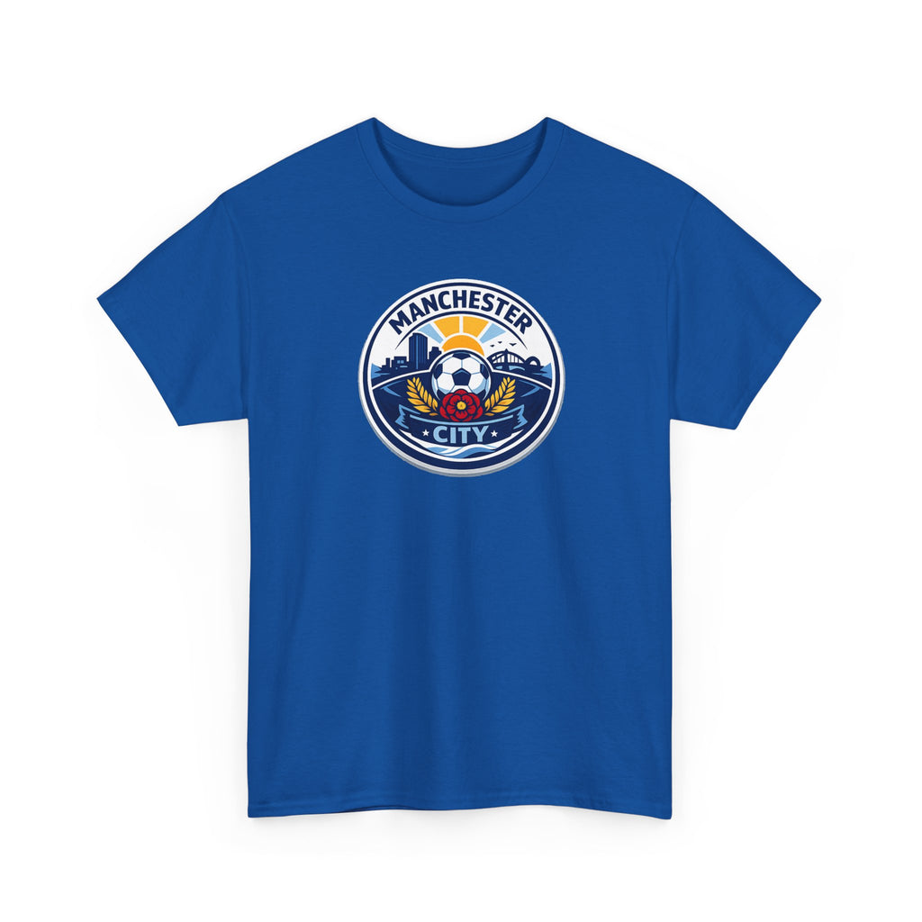 Manchester City Crest T-Shirt — Soccer Fan Tee