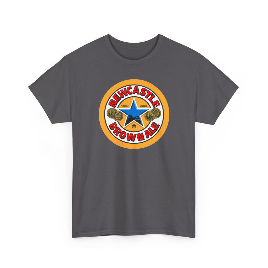 Newcastle Brown Ale Inspired Retro Logo Cotton T-Shirt