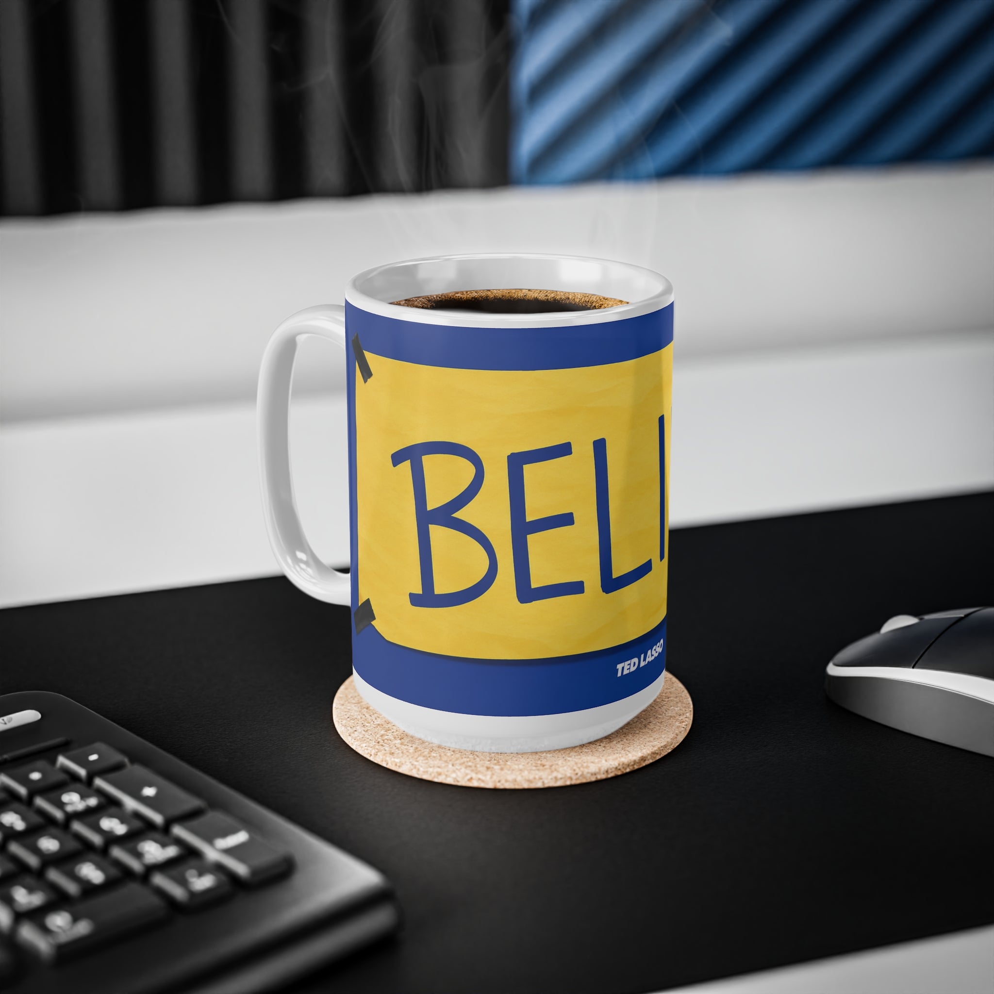 Believe Ted Lasso Unofficial Ceramic Coffee Mug — Ted Lasso Inspired 11oz/15oz