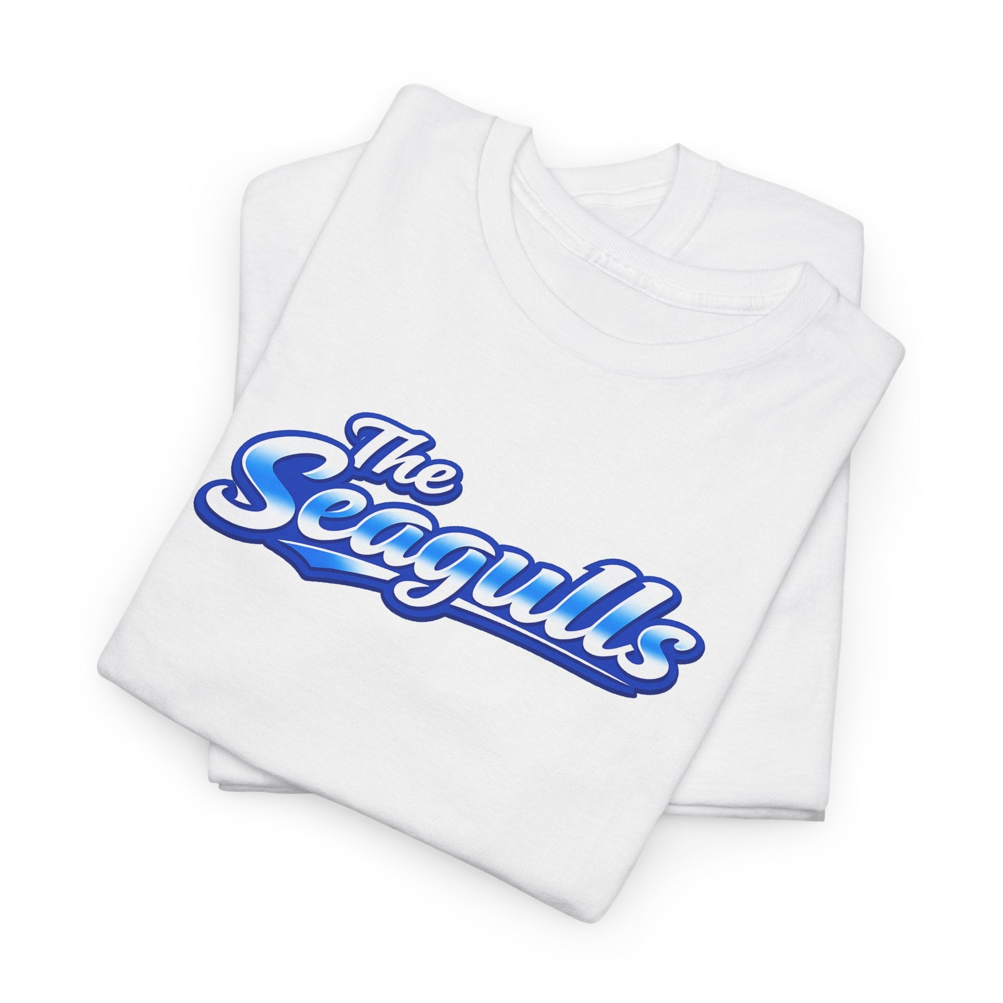 Seagulls Football Script Logo Cotton T-Shirt