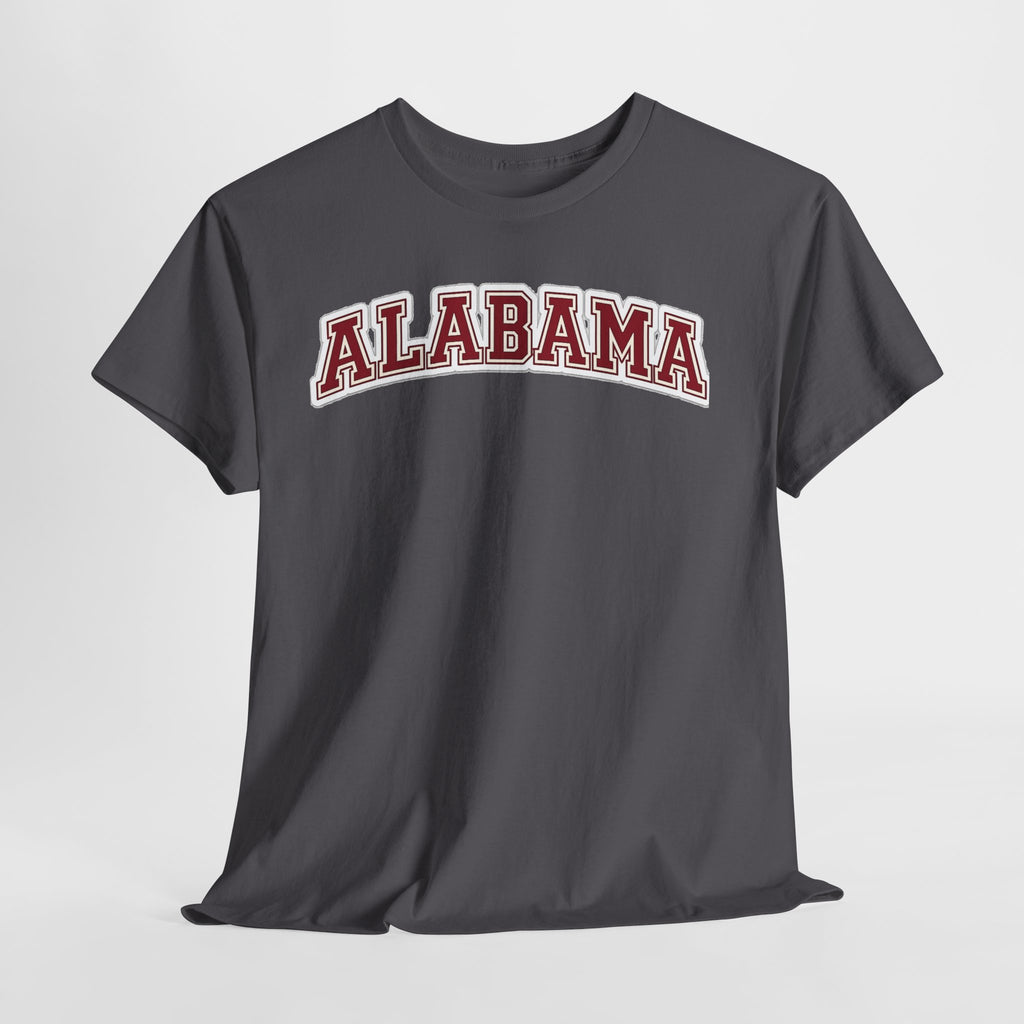 Alabama Arch Logo Tee – Crimson College Pride T‑Shirt