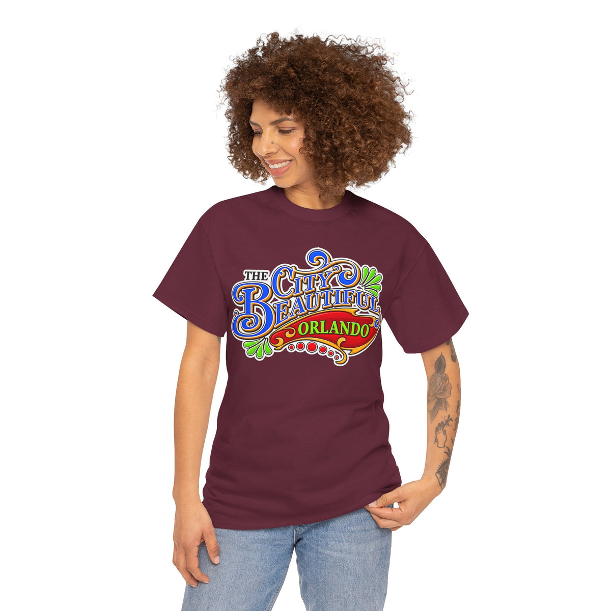 The City Beautiful Orlando Graphic Cotton Tee