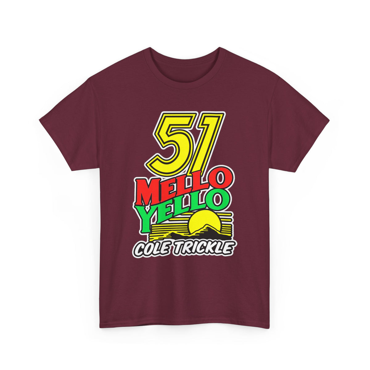 Days of Thunder Mello Yello '51' Graphic Tee — Cole Trickle Racing Shirt
