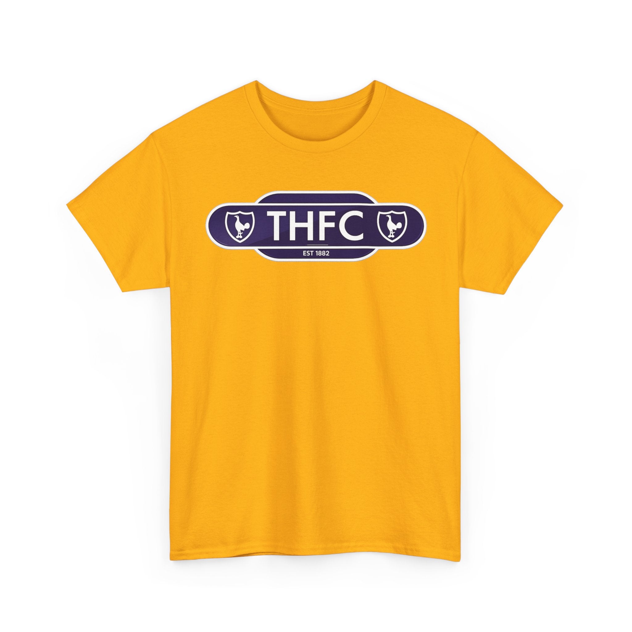 THFC Tottenham Hotspur Railway Sign T‑Shirt — Retro Football Club Tee