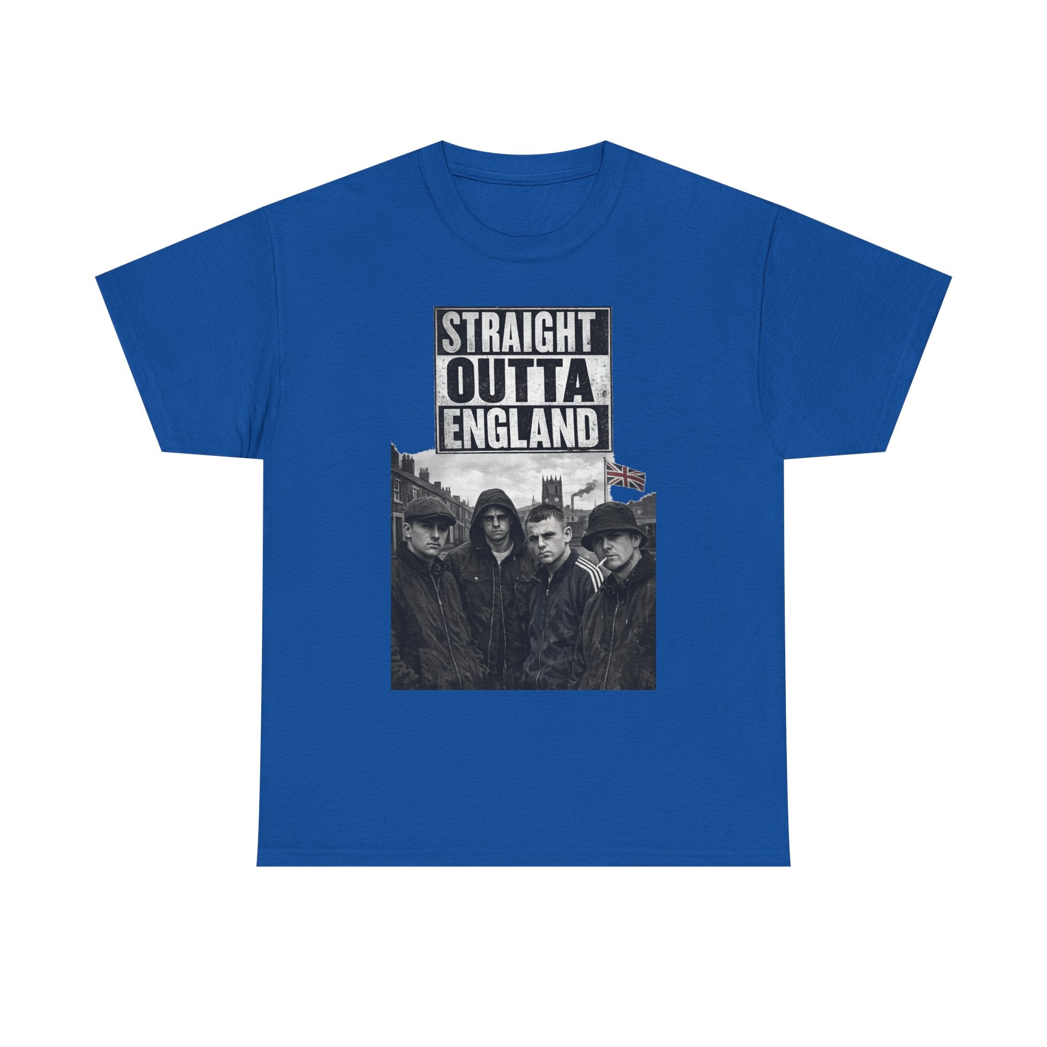 Straight Outta England T-Shirt — Retro Band Photo Tee