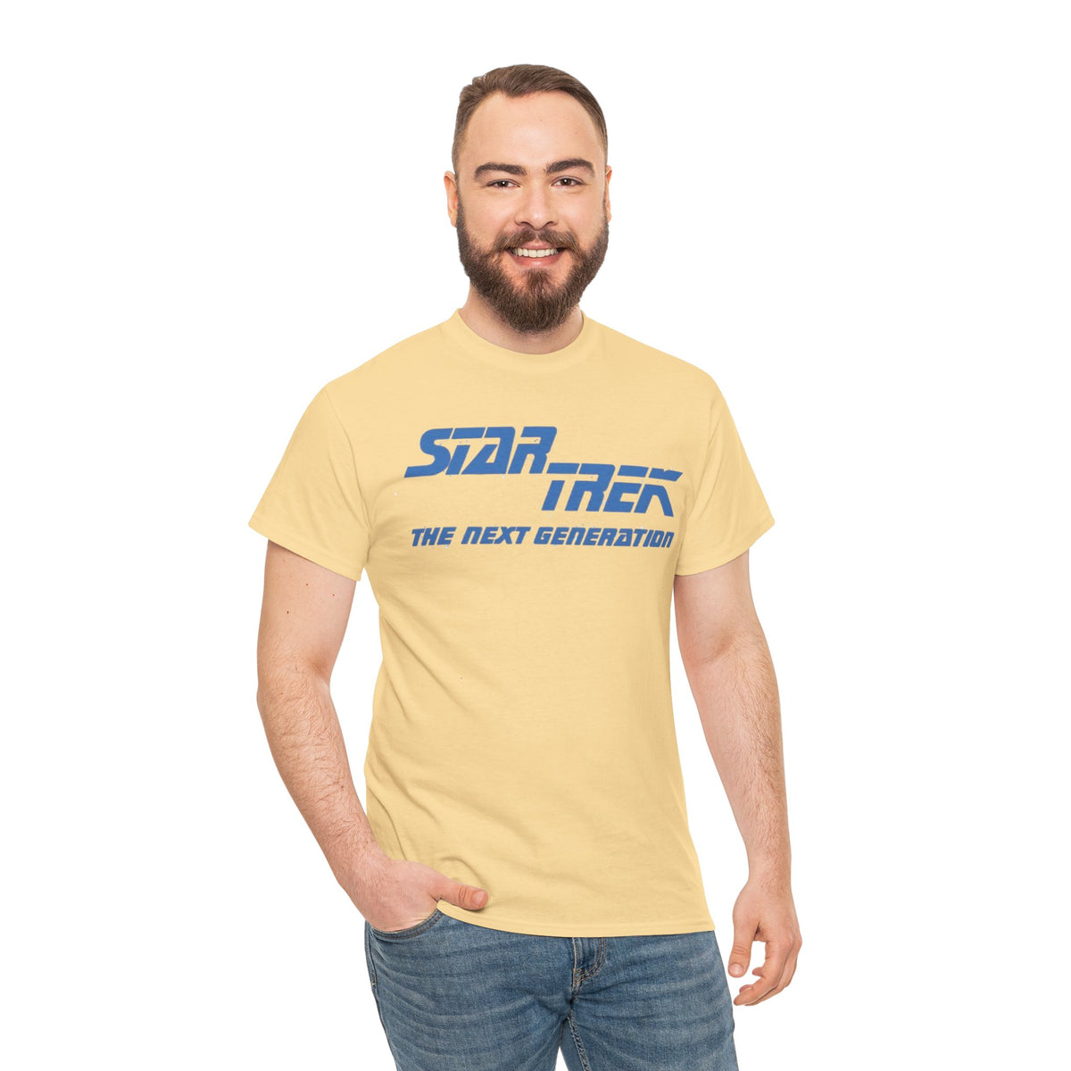 Star Trek: The Next Generation Logo Inspired Cotton T-shirt