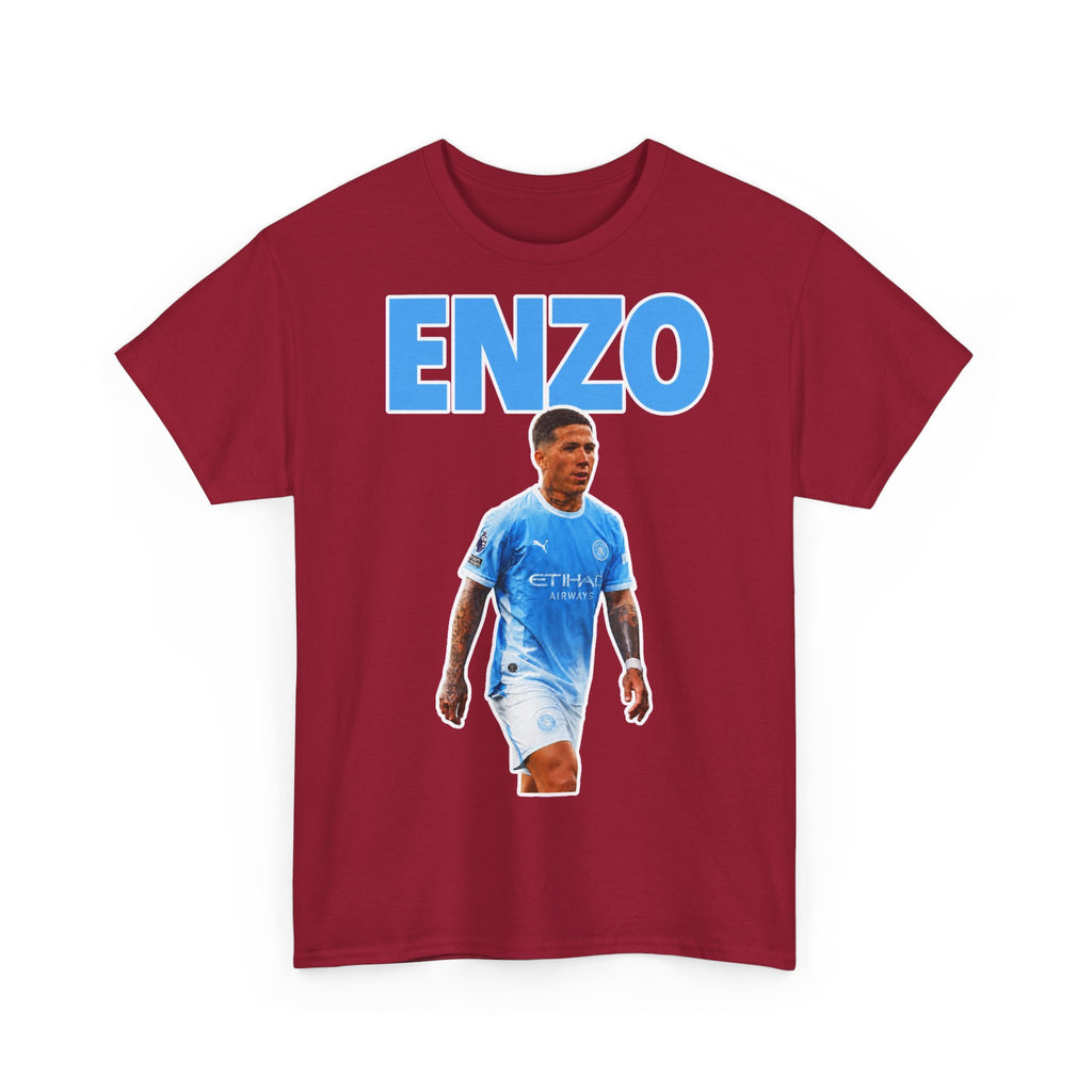 Enzo Fernandez Manchester City Inspired Cotton T-Shirt