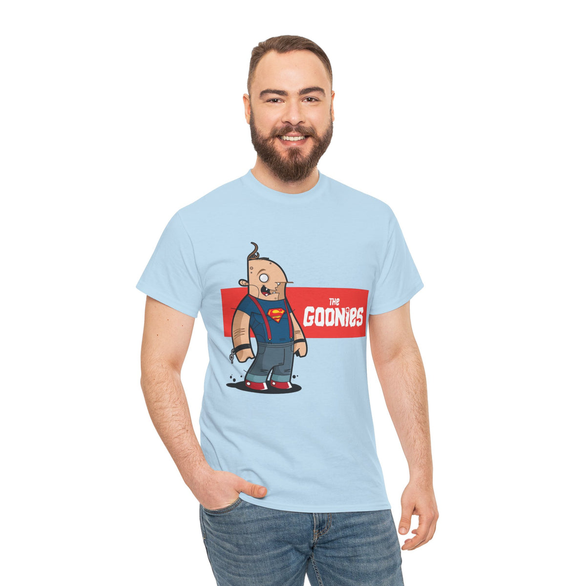 The Goonies Inspired Character Tee — Cartoon Sloth Graphic T‑Shirt