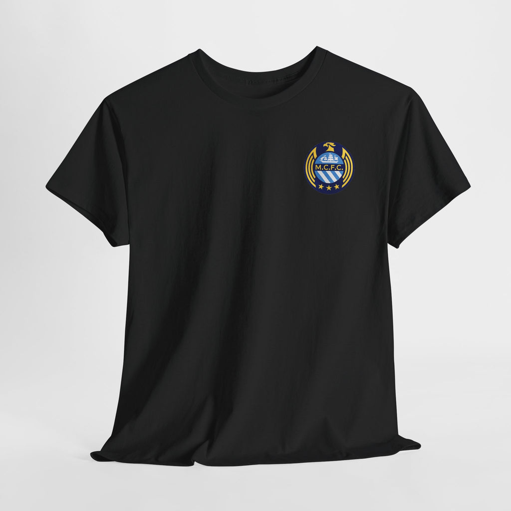 MCFC Unofficial Crest / Badge Tee — Nautical Compass Emblem Shirt