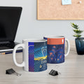 Liverpool 2018 & 2019 UEFA Champions League Finals Programme Covers Inspired Ceramic Coffee Mug — 11oz & 15oz