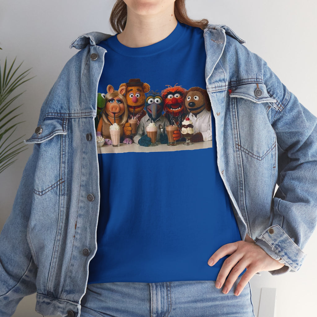 Muppet Cast Retro Poster Cotton T-Shirt
