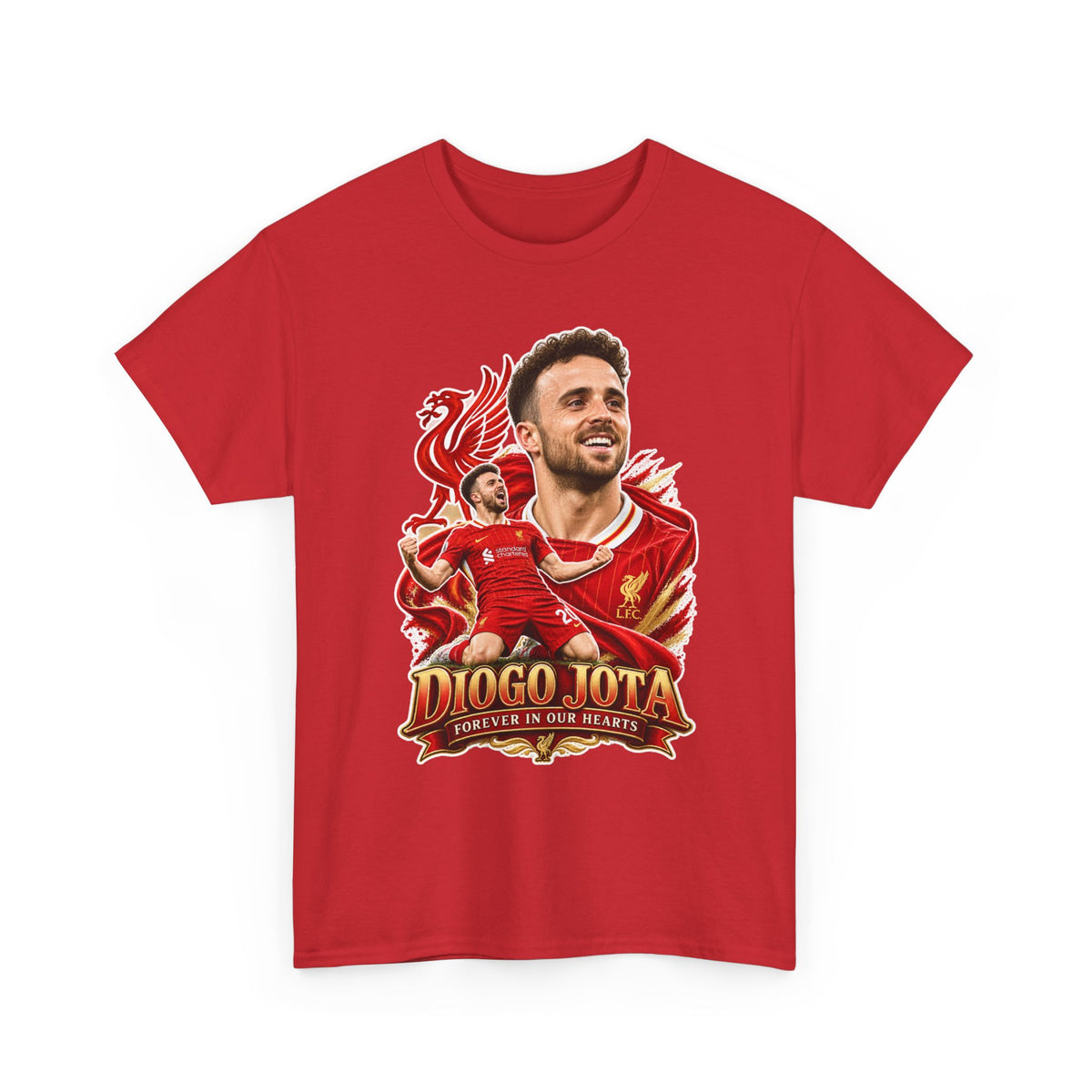 Diogo Jota Liverpool Fan Tee — "Forever in Our Hearts" Soccer Shirt