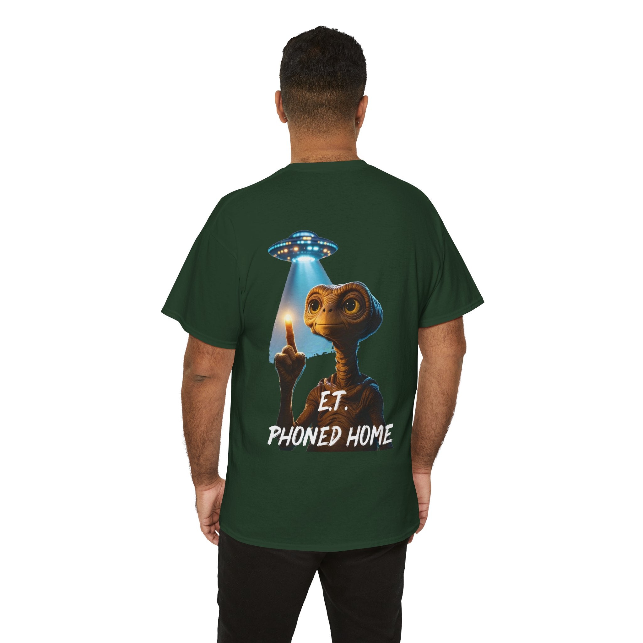 E.T. Phoned Home Tee — Retro Sci‑Fi Alien Graphic T-Shirt