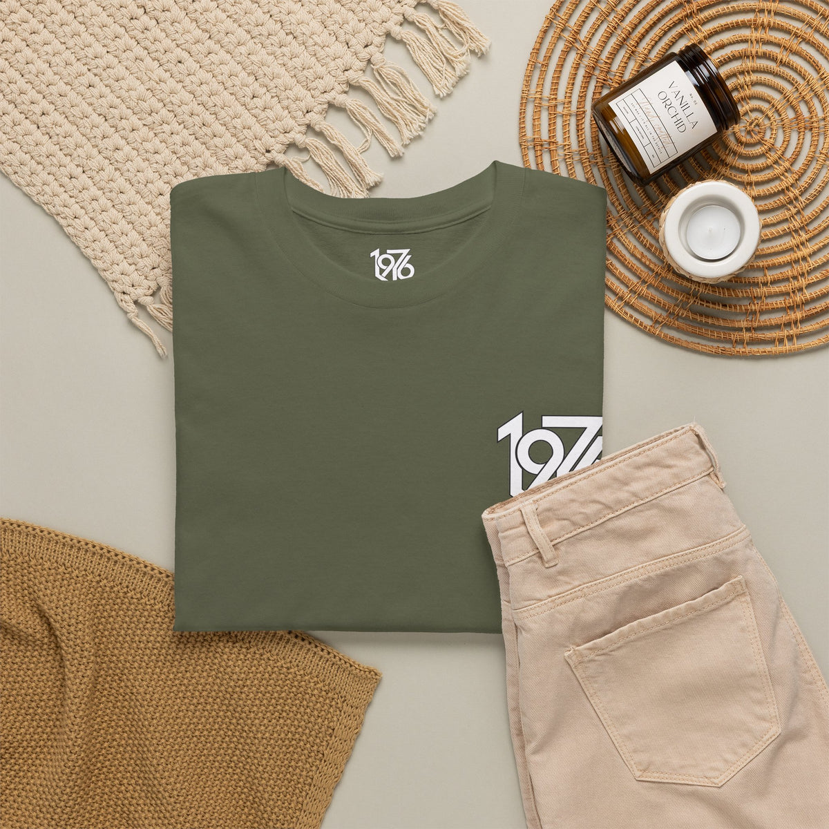 1976 Collection T‑Shirt — Retro Logo Graphic Tee
