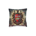 Arsenal London Crest Square Pillow — North London Forever Fan Cushion