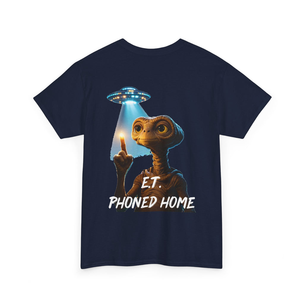 E.T. Phoned Home Tee — Retro Sci‑Fi Alien Graphic T-Shirt