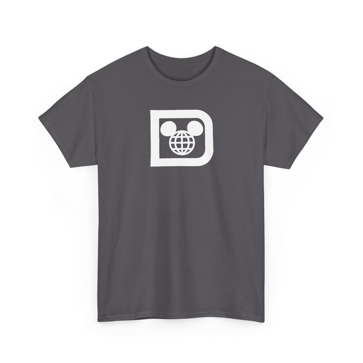 Retro Disney "D" Inspired Unisex Heavy Cotton Tee