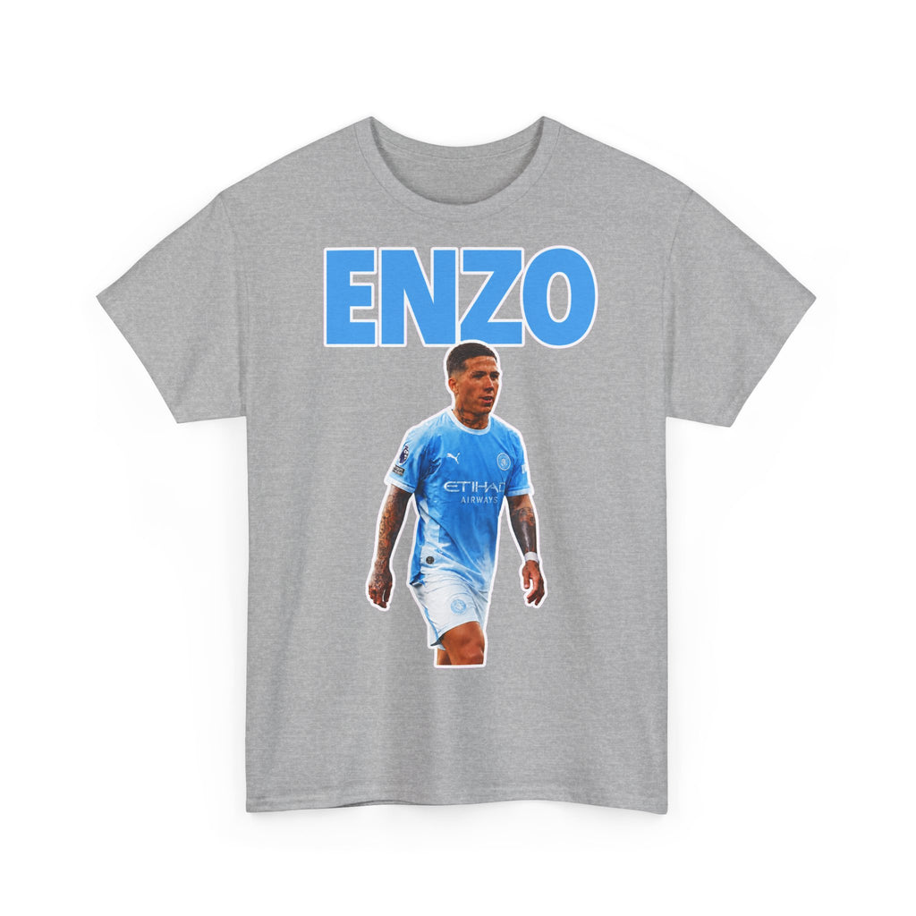 Enzo Fernandez Manchester City Inspired Cotton T-Shirt