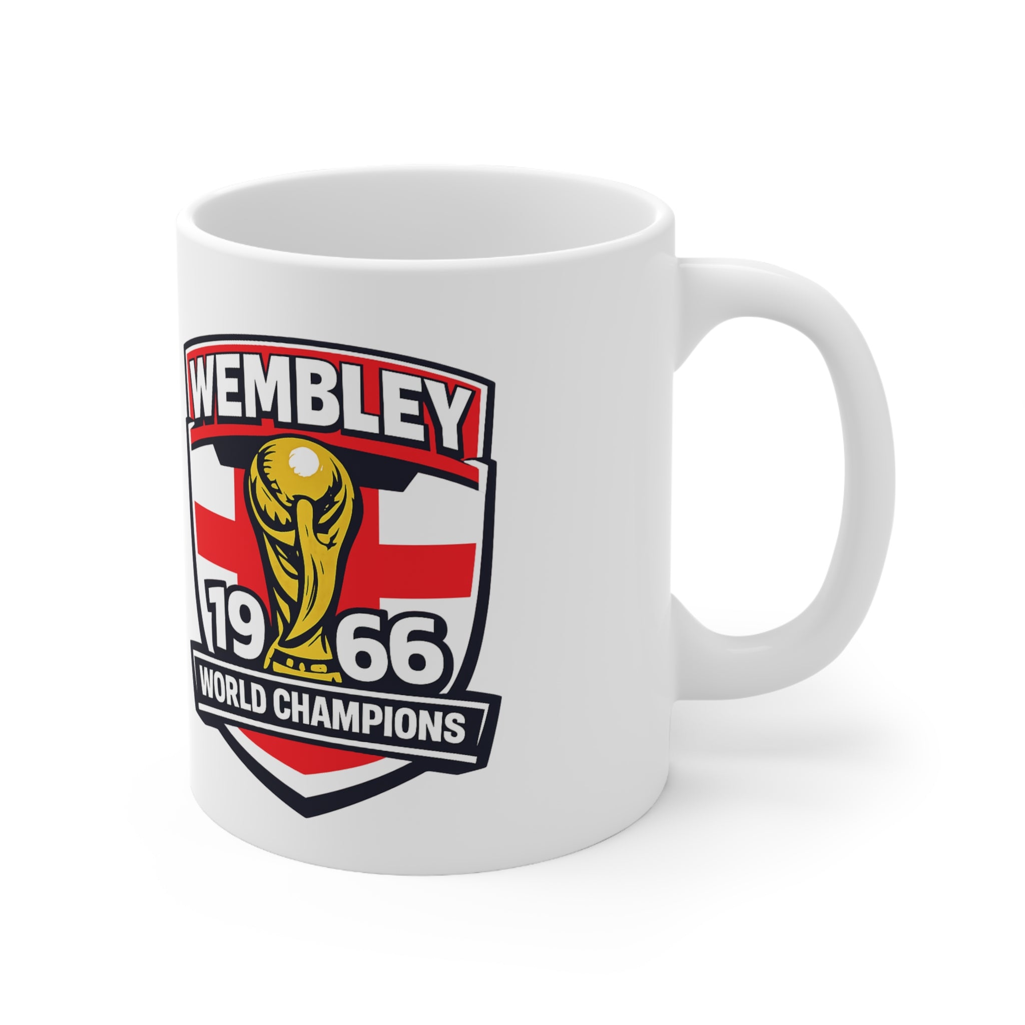 England Wembley 1966 World Champions Ceramic Coffee Cup (11oz & 15oz)