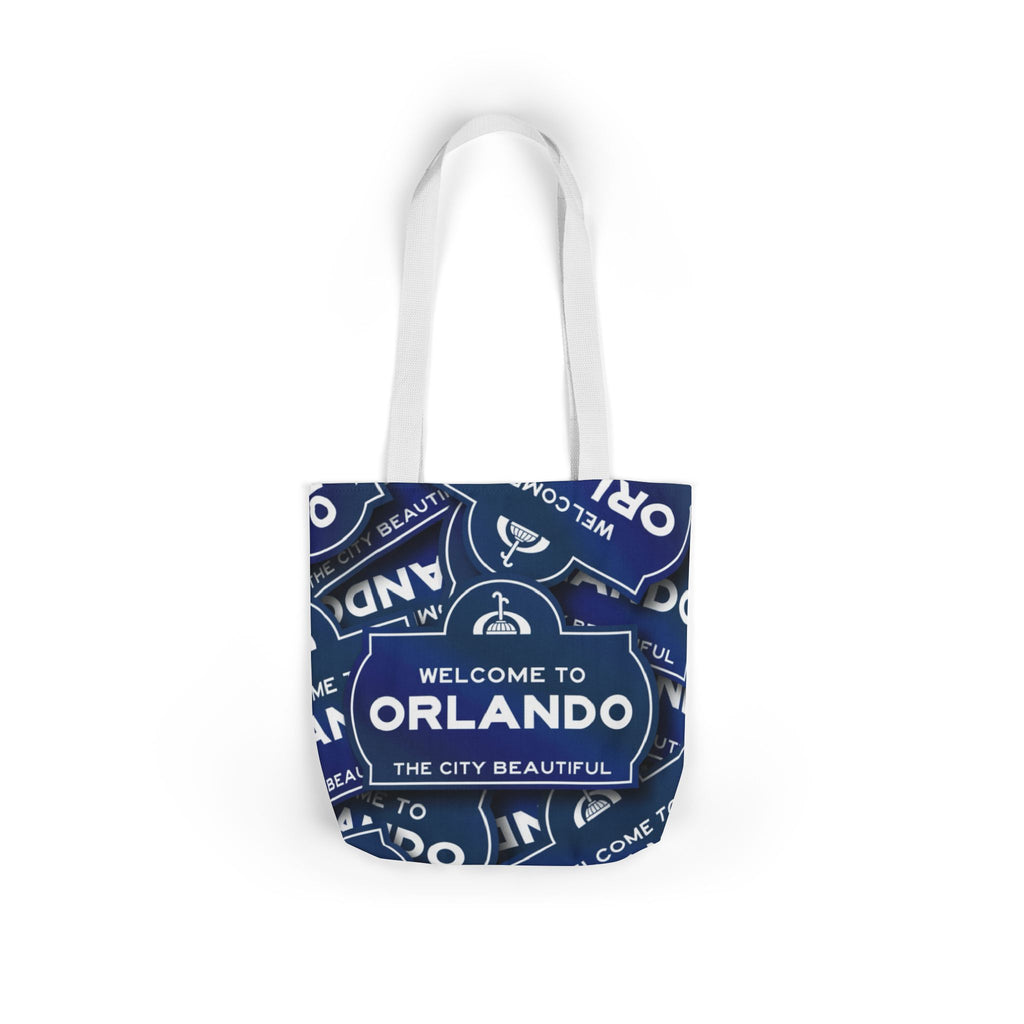 Orlando Welcome Sign Canvas Tote