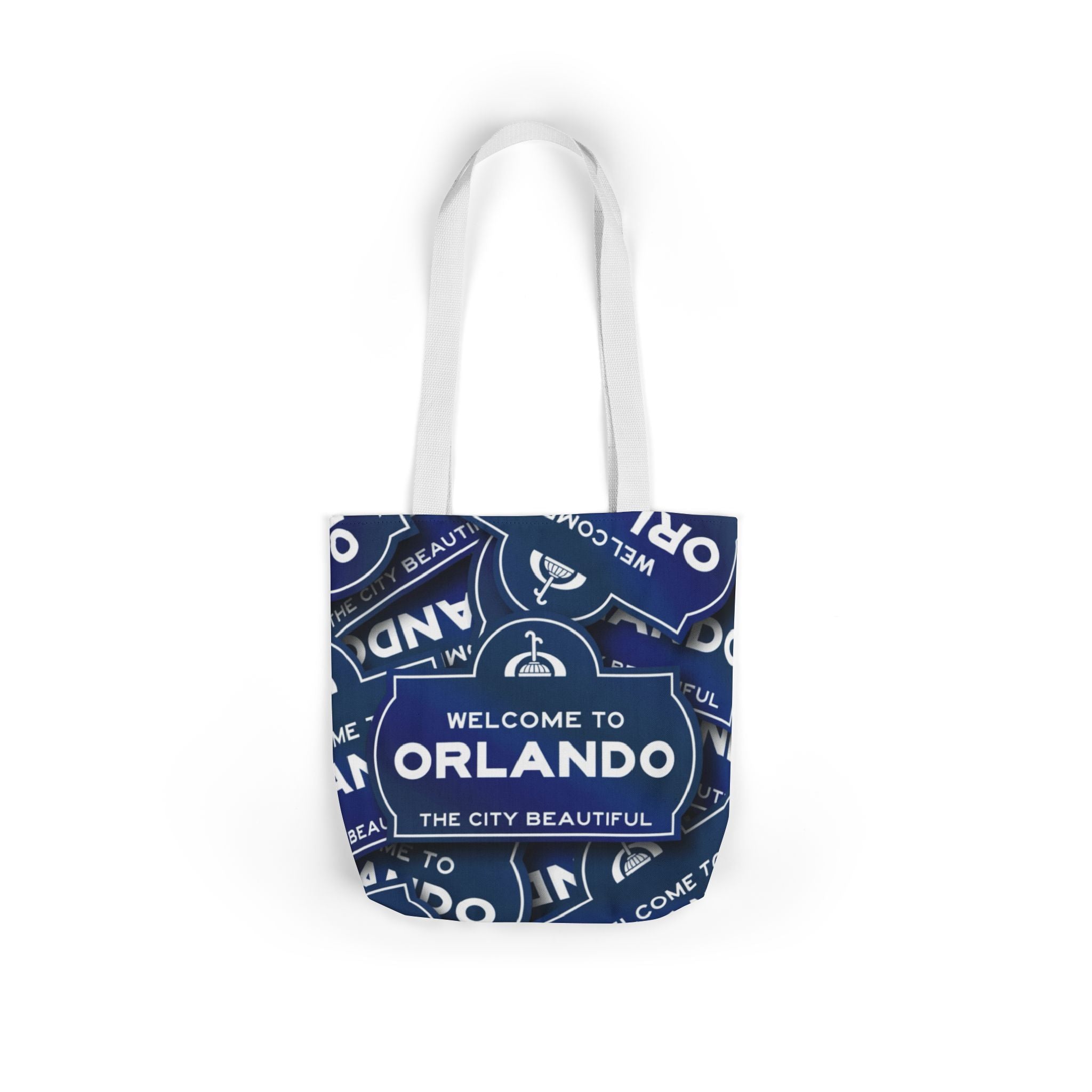 Orlando Welcome Sign Canvas Tote