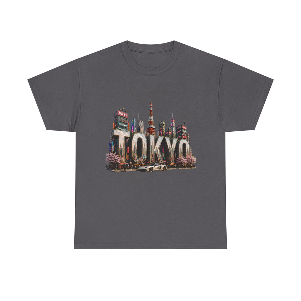 Tokyo Skyline T-Shirt — Vintage Cityscape Graphic Tee