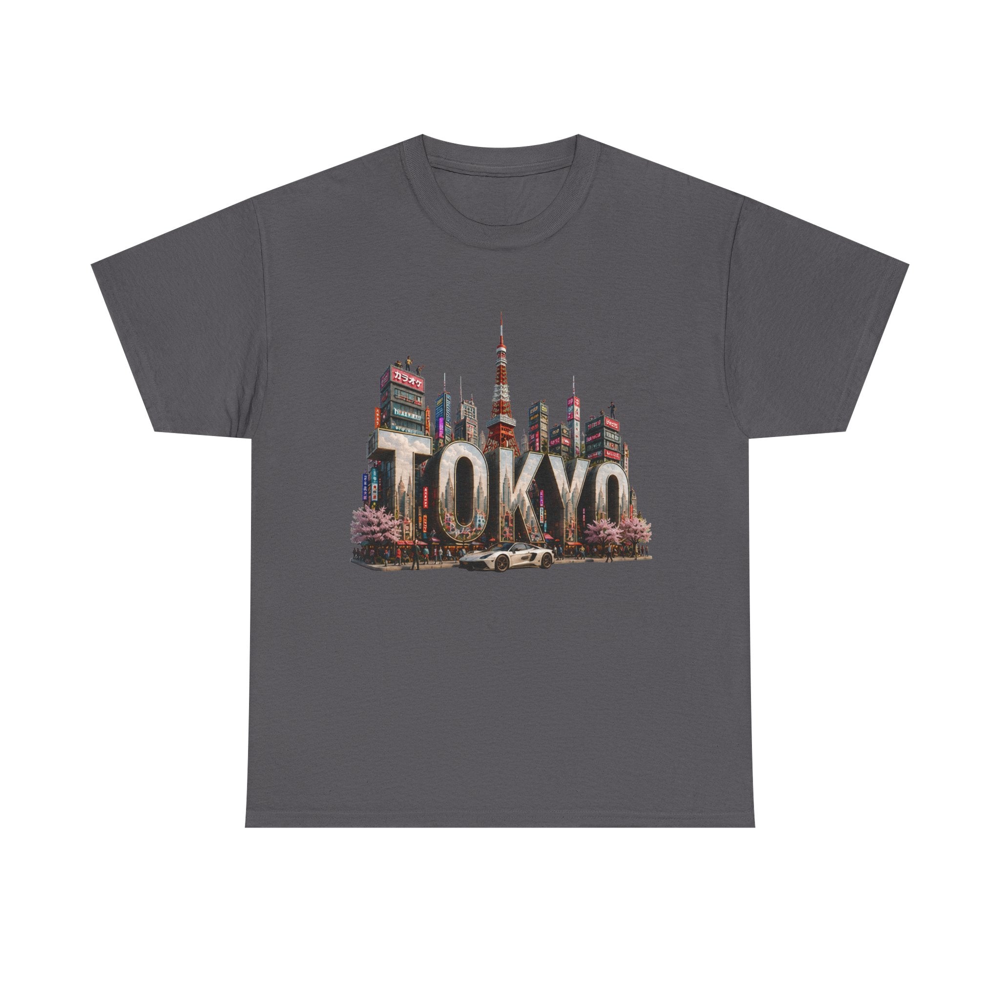Tokyo Skyline T-Shirt — Vintage Cityscape Graphic Tee