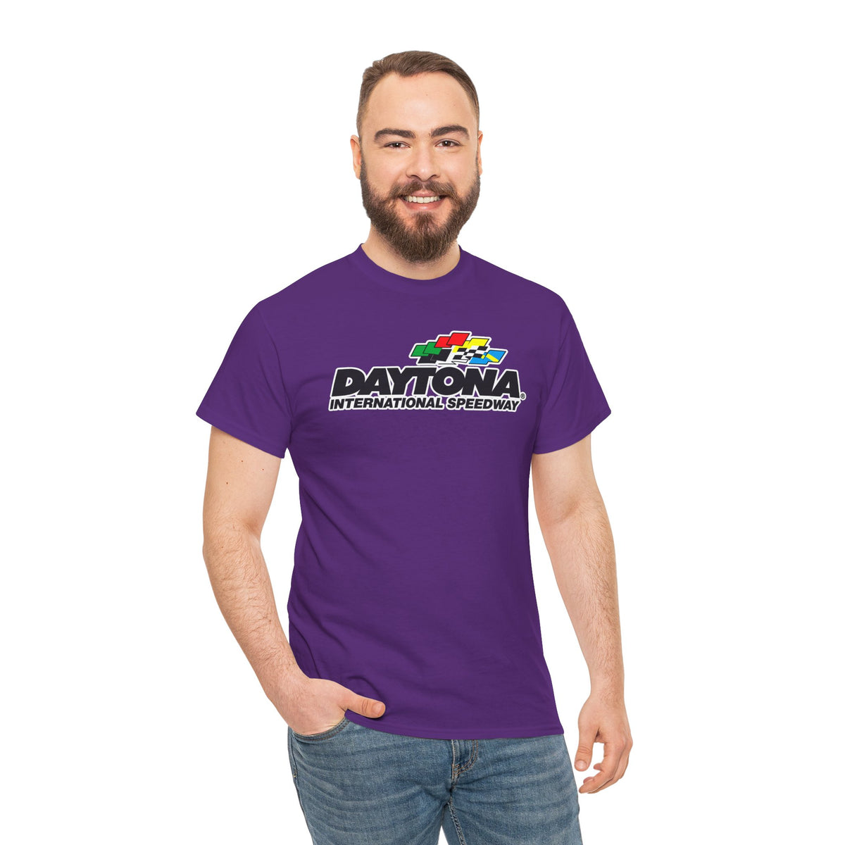 Daytona International Speedway Logo Tee — Racing Fan T‑Shirt