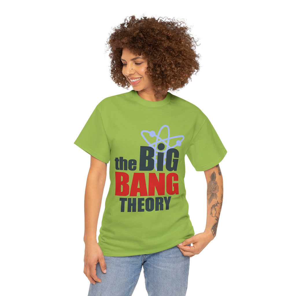 Big Bang Theory Unofficial Logo Tee — Retro Sci‑Fi TV Show T‑Shirt