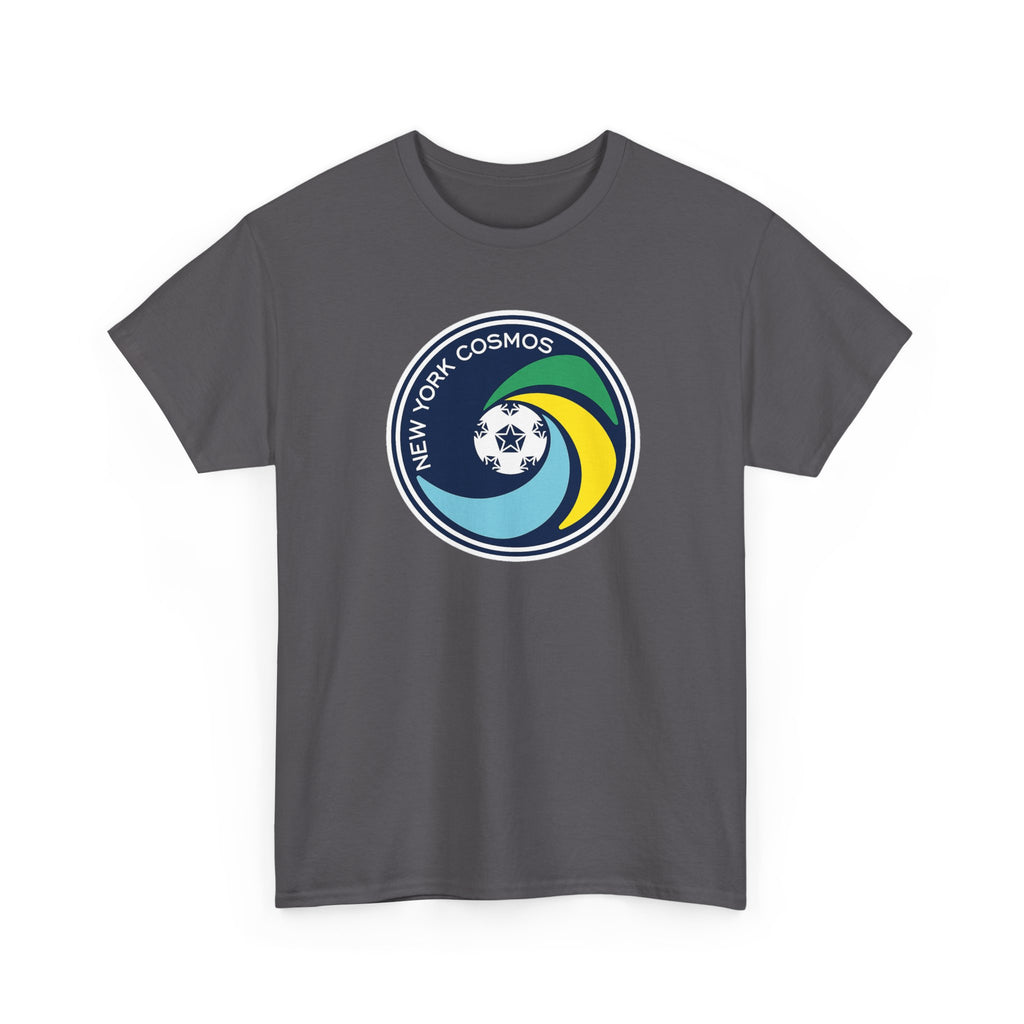 New York Cosmos Retro Logo Cotton T‑Shirt — Vintage Soccer Tee