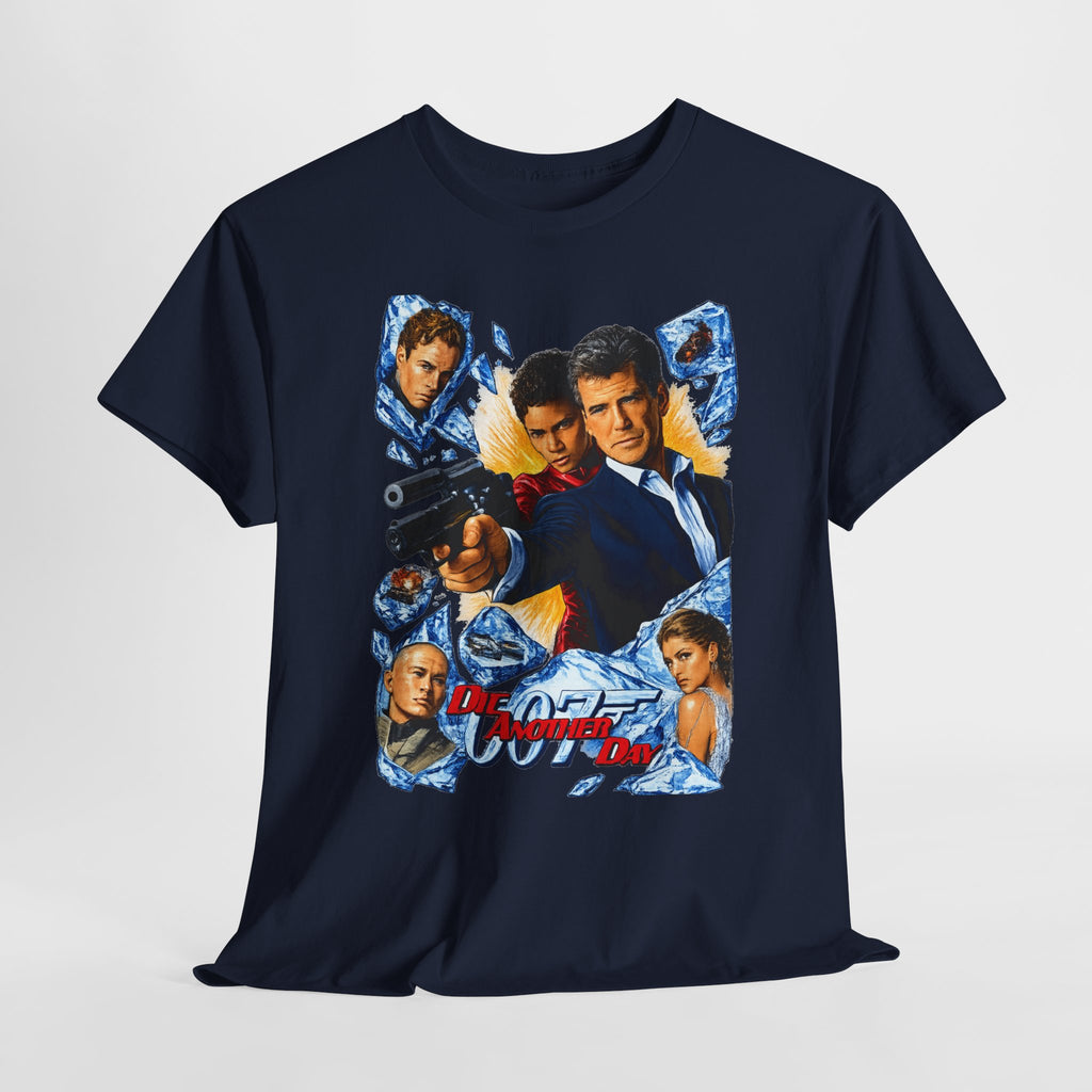 James Bond 007 Die Another Day Movie Poster Tee — Classic Spy Film Graphic T-Shirt