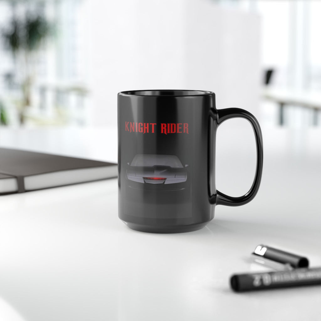 Knight Rider Mug — Retro KITT Car Coffee Cup (11oz & 15oz)