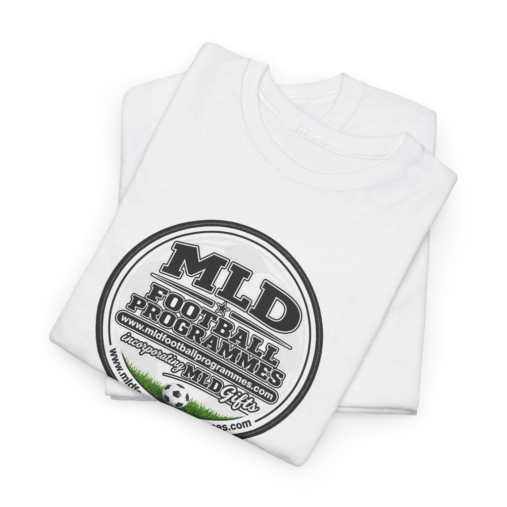 MLD Football Programmes Vintage Logo Cotton T-Shirt