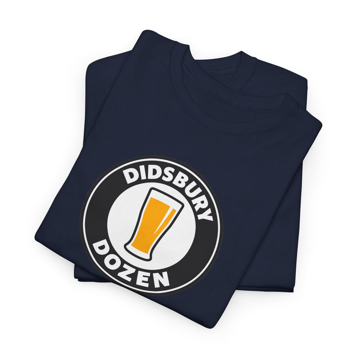 Didsbury Dozen Beer Logo Cotton T-Shirt / Tee