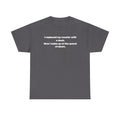 I replaced my rooster with a duck unisex's heavy weight cotton T-Shirt