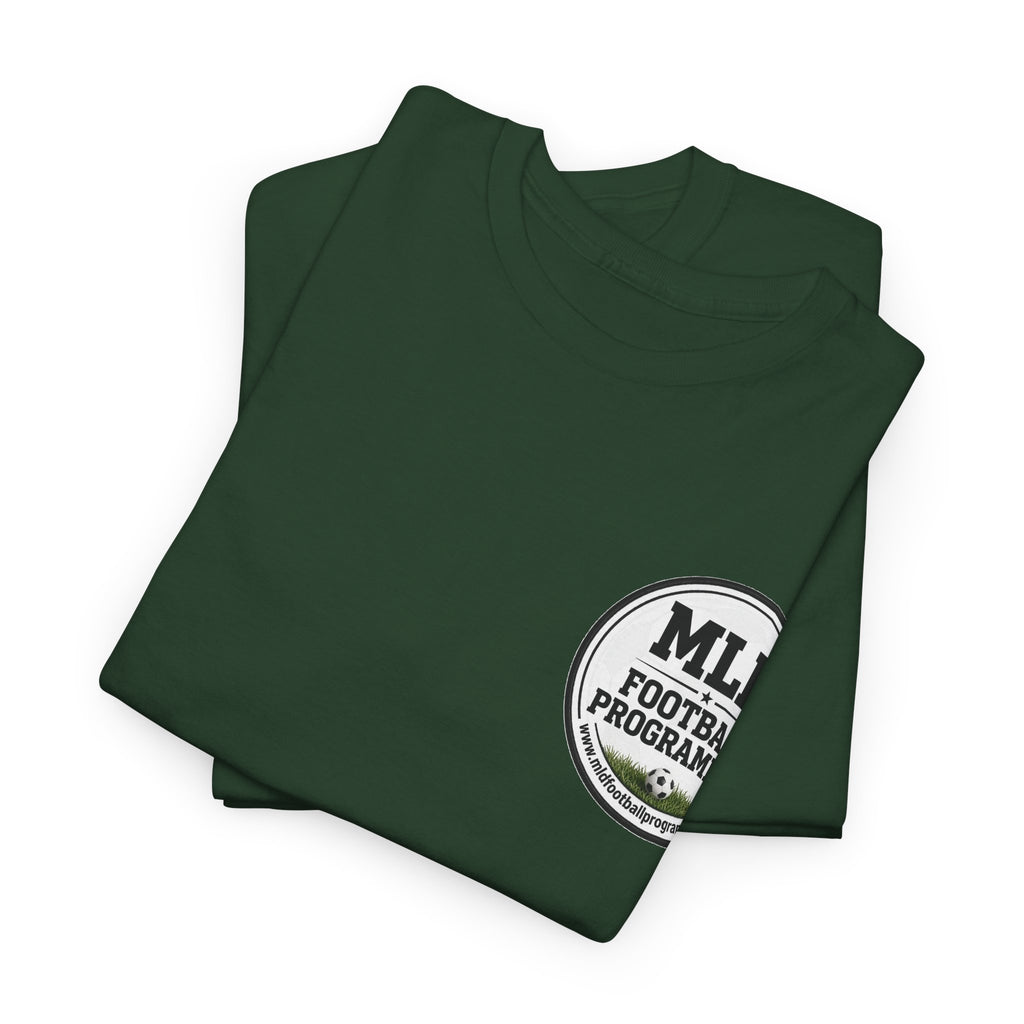 MLD Football Programmes Tee - Retro Logo Chest T-Shirt