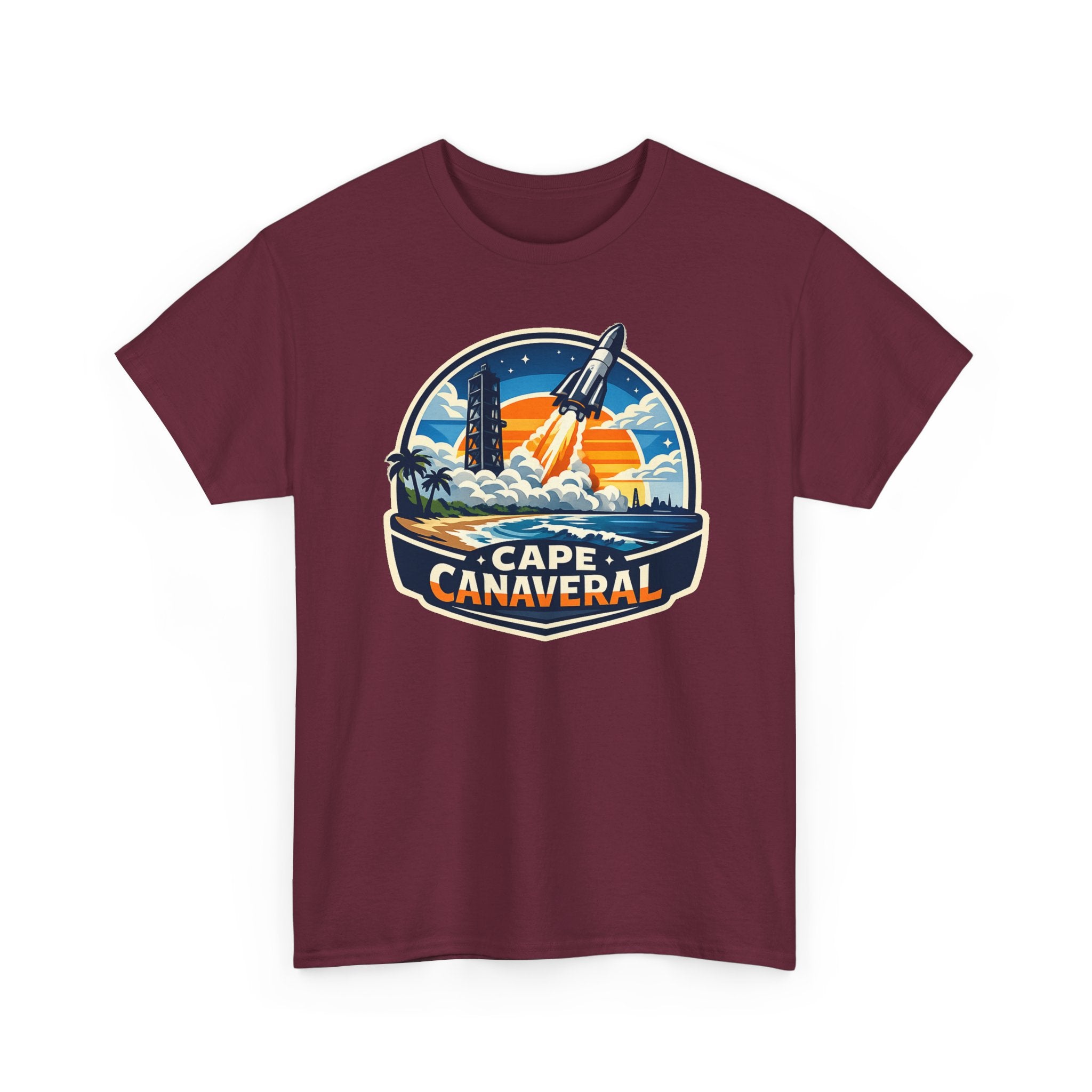 Cape Canaveral Rocket Launch T-Shirt