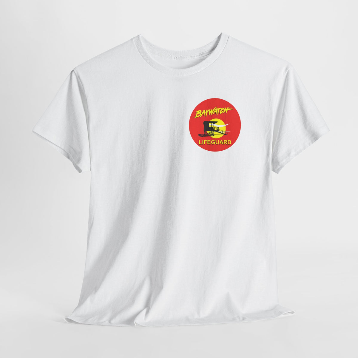 Baywatch Lifeguard Graphic Cotton T-Shirt