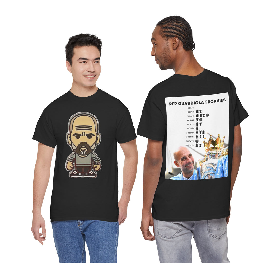 Pep Guardiola Trophies Graphic Tee