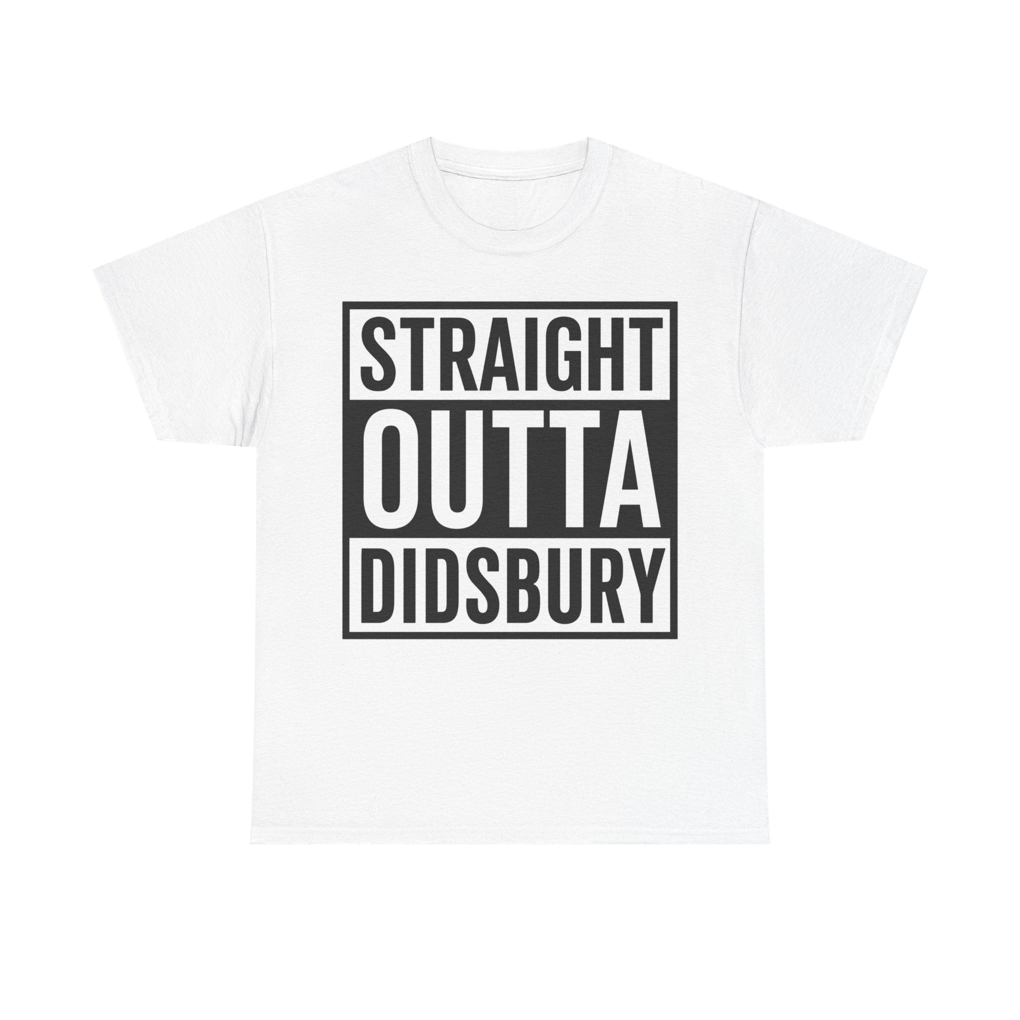 Straight Outta Didsbury T‑Shirt — Graphic City Pride Tee